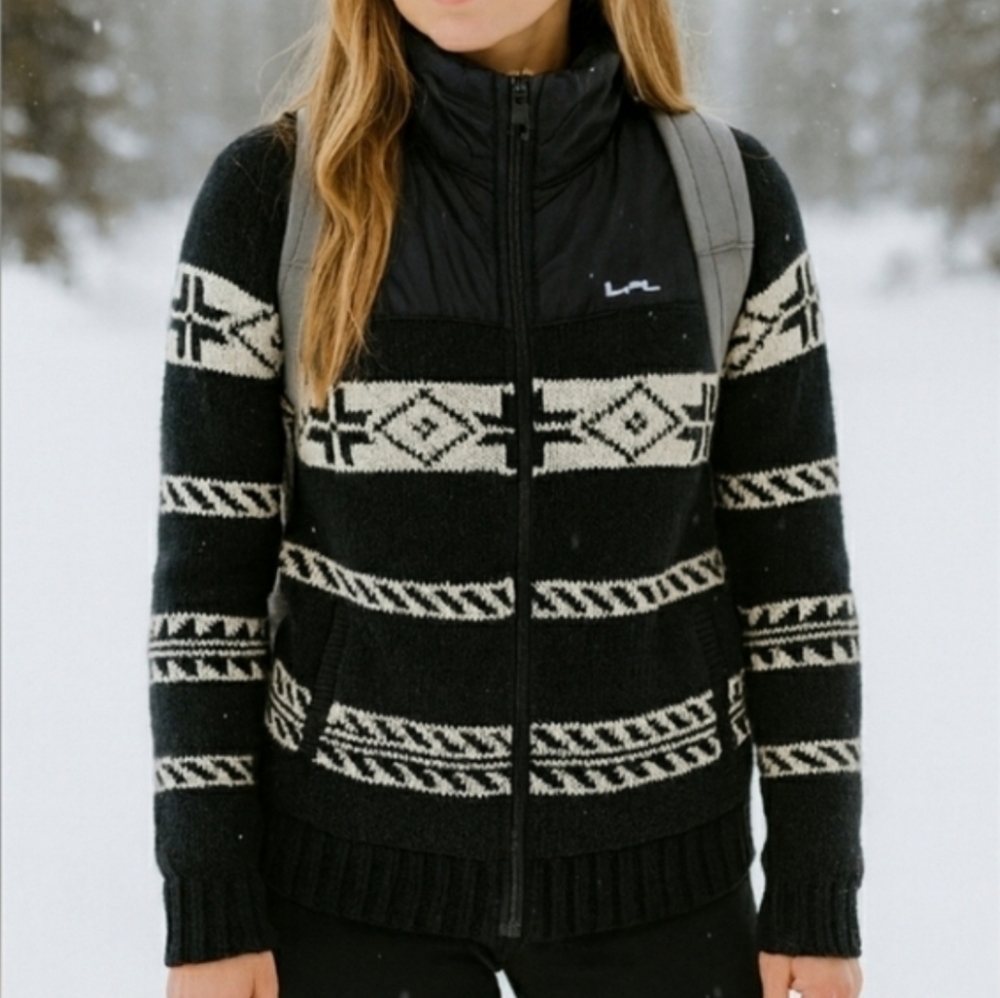 Vintage Lauren Ralph Lauren Nordic Fair Isle Sweater Jacket